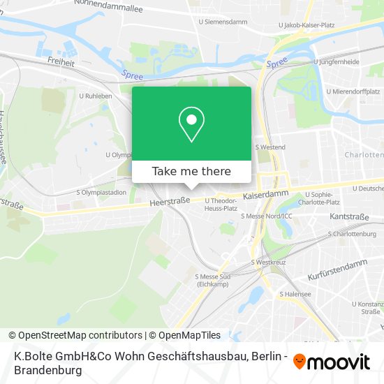 K.Bolte GmbH&Co Wohn Geschäftshausbau map