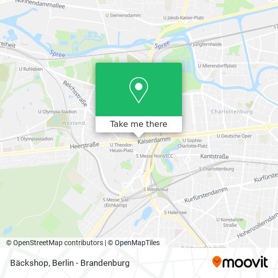 Bäckshop map