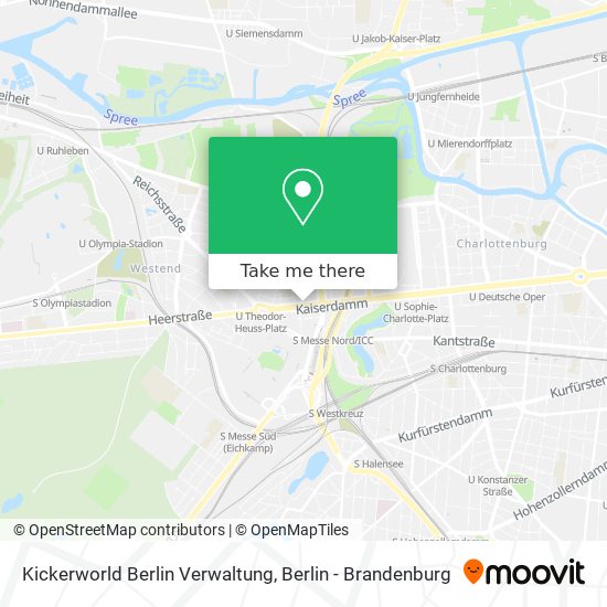 Kickerworld Berlin Verwaltung map
