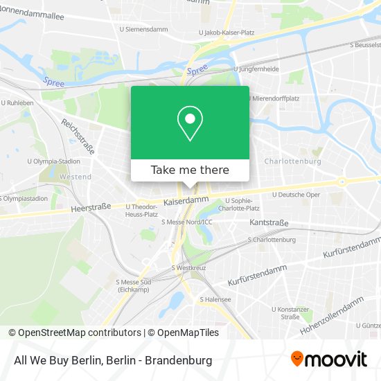 Карта All We Buy Berlin
