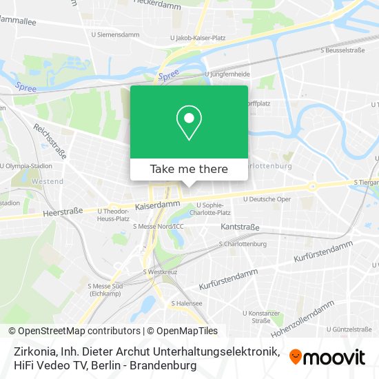 Zirkonia, Inh. Dieter Archut Unterhaltungselektronik, HiFi Vedeo TV map