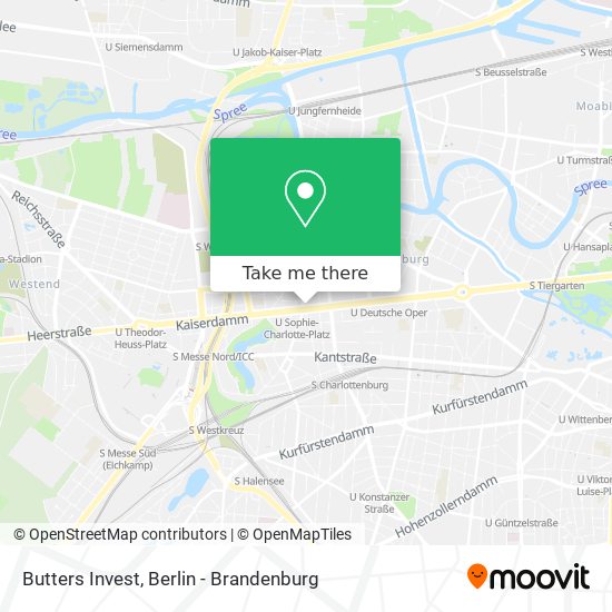 Butters Invest map