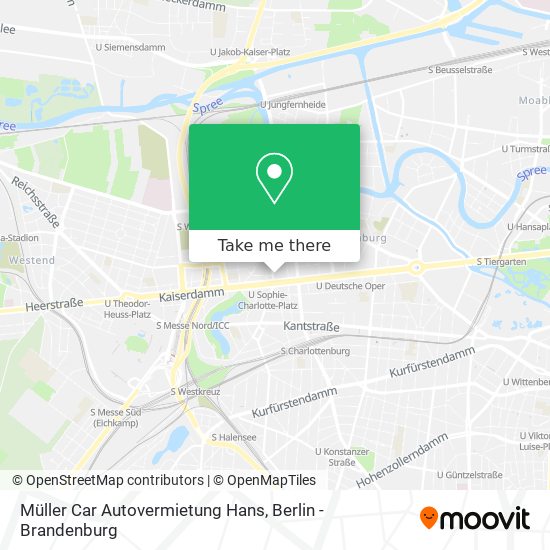 Müller Car Autovermietung Hans map