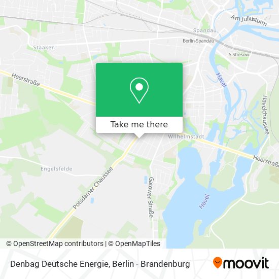 Denbag Deutsche Energie map