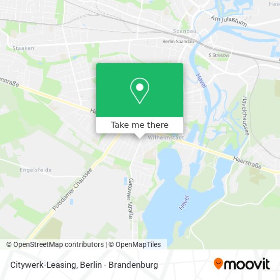 Citywerk-Leasing map
