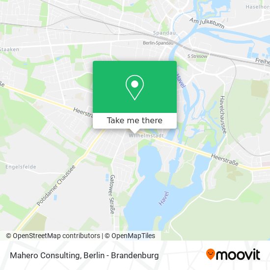 Mahero Consulting map