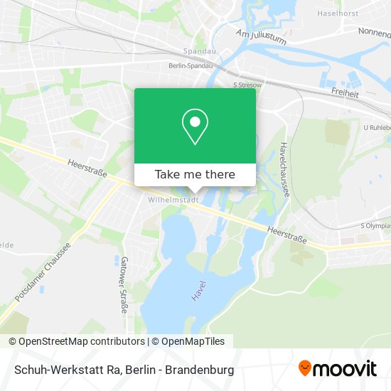 Schuh-Werkstatt Ra map