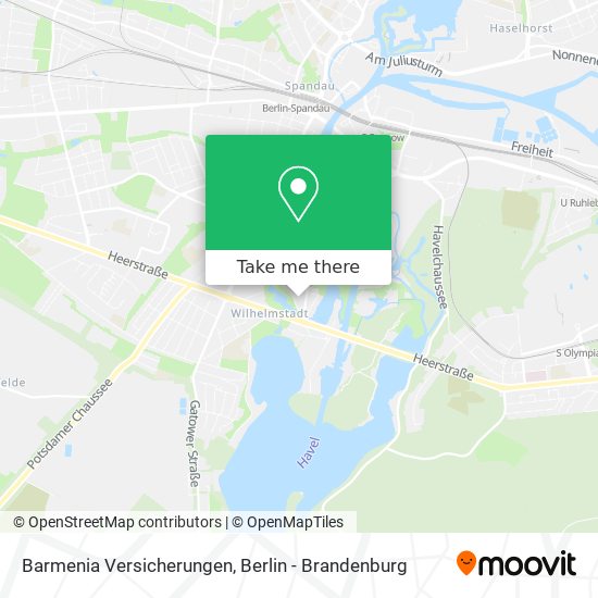 Barmenia Versicherungen map