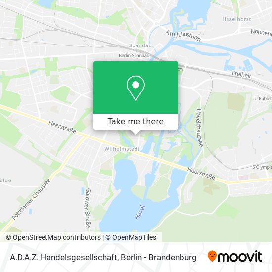 A.D.A.Z. Handelsgesellschaft map