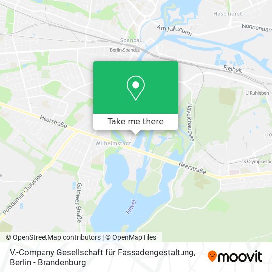 V.-Company Gesellschaft für Fassadengestaltung map