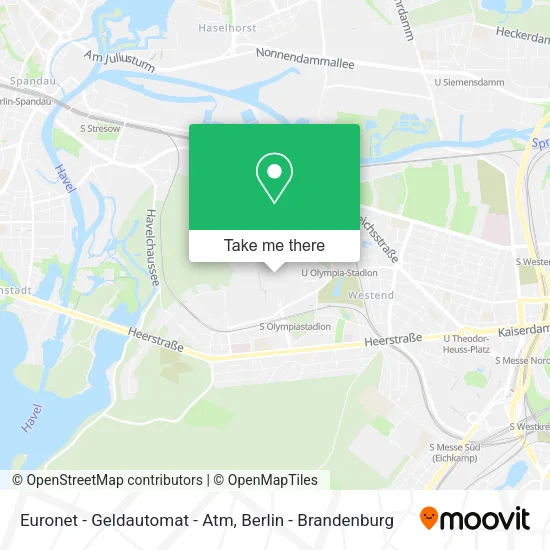 Карта Euronet - Geldautomat - Atm