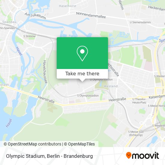 Карта Olympic Stadium