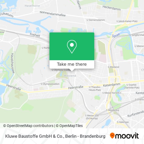 Kluwe Baustoffe GmbH & Co. map