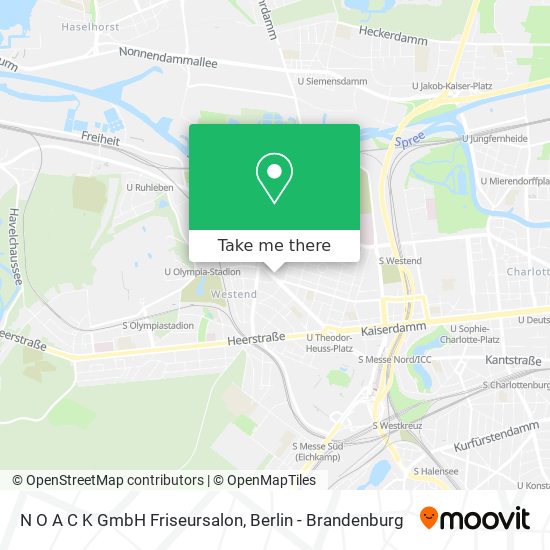 Карта N O A C K GmbH Friseursalon