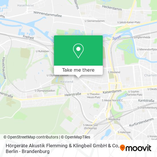 Hörgeräte Akustik Flemming & Klingbeil GmbH & Co map