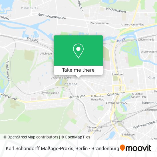 Карта Karl Schondorff Maßage-Praxis