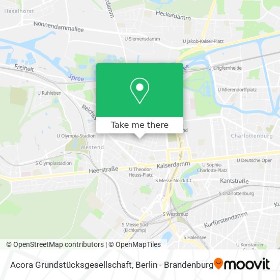 Acora Grundstücksgesellschaft map