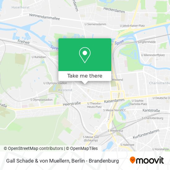 Gall Schade & von Muellern map