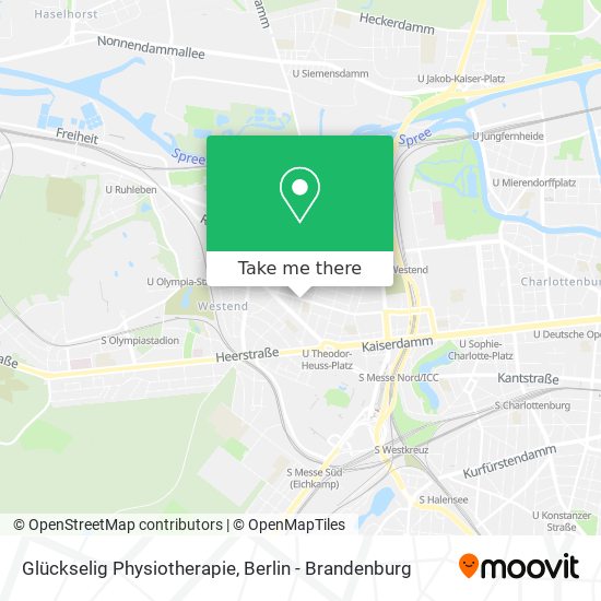 Glückselig Physiotherapie map