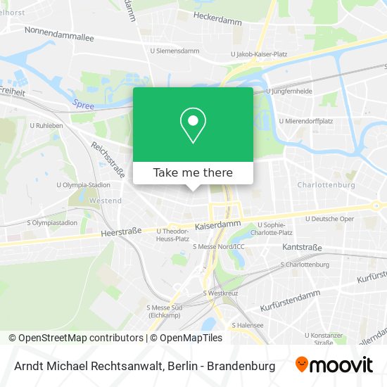 Arndt Michael Rechtsanwalt map