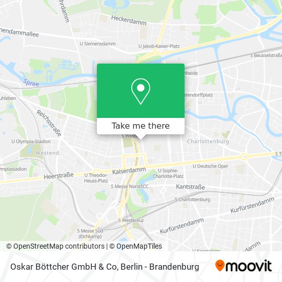Карта Oskar Böttcher GmbH & Co