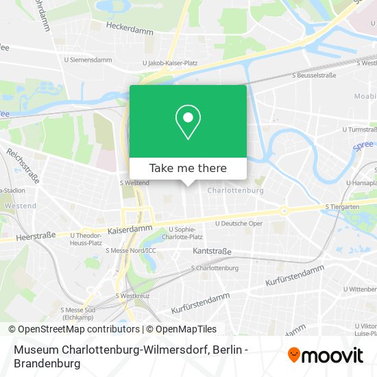 Museum Charlottenburg-Wilmersdorf map