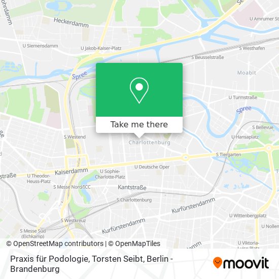 Praxis für Podologie, Torsten Seibt map