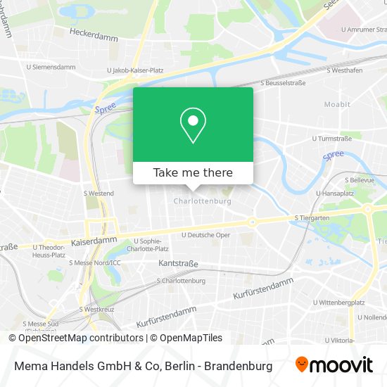 Mema Handels GmbH & Co map