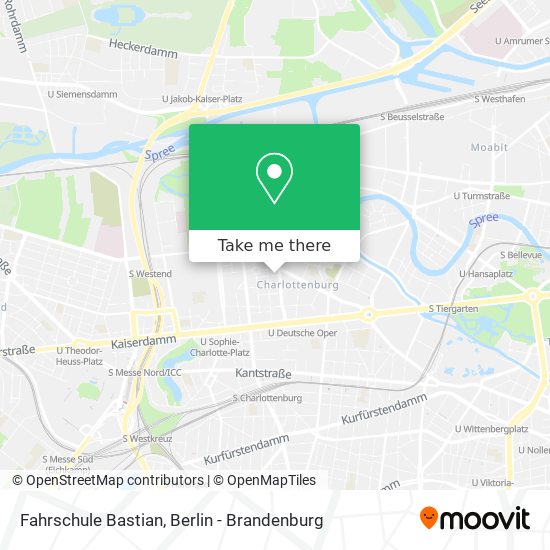 Fahrschule Bastian map