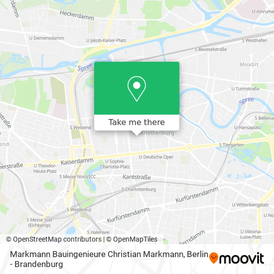 Карта Markmann Bauingenieure Christian Markmann