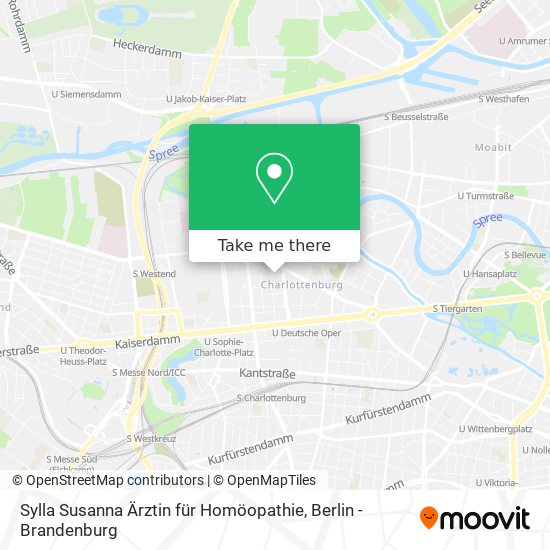 Карта Sylla Susanna Ärztin für Homöopathie