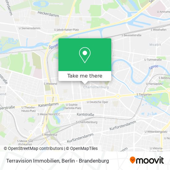 Terravision Immobilien map