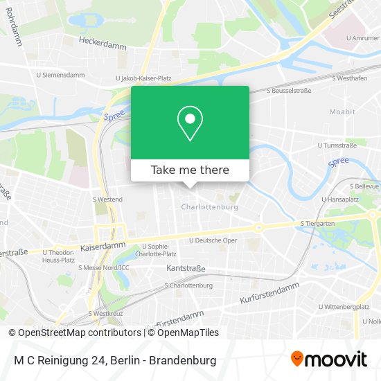 M C Reinigung 24 map