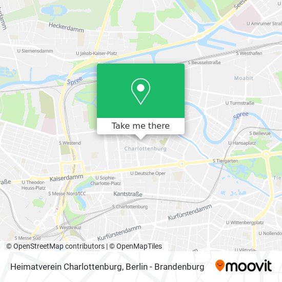 Heimatverein Charlottenburg map