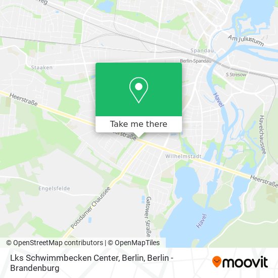 Карта Lks Schwimmbecken Center, Berlin