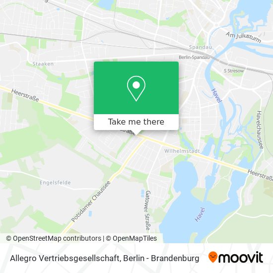 Allegro Vertriebsgesellschaft map