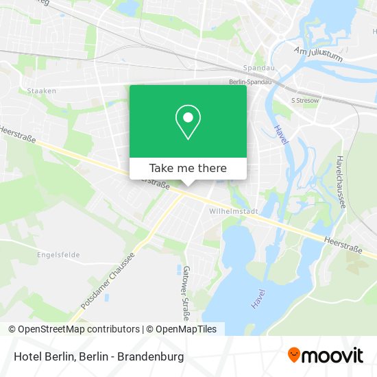 Hotel Berlin map