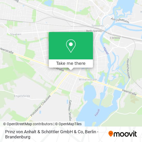 Prinz von Anhalt & Schöttler GmbH & Co map