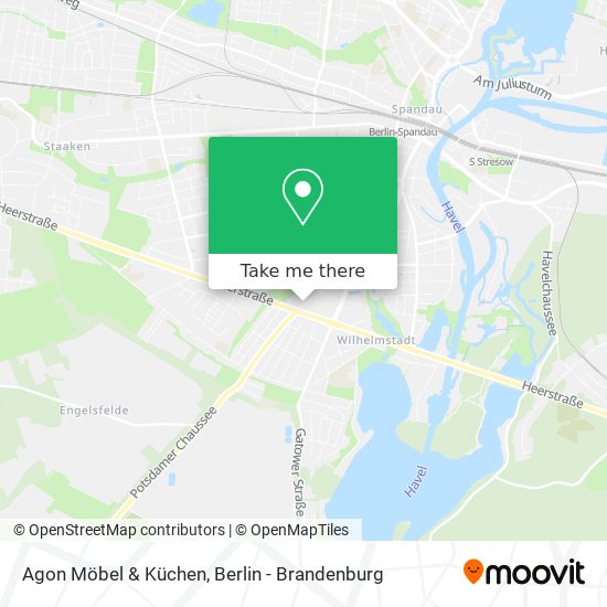 Карта Agon Möbel & Küchen