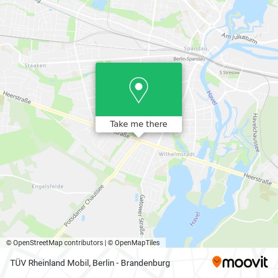 TÜV Rheinland Mobil map