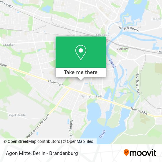 Agon Mitte map