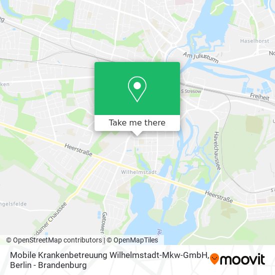 Mobile Krankenbetreuung Wilhelmstadt-Mkw-GmbH map