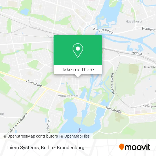 Карта Thiem Systems