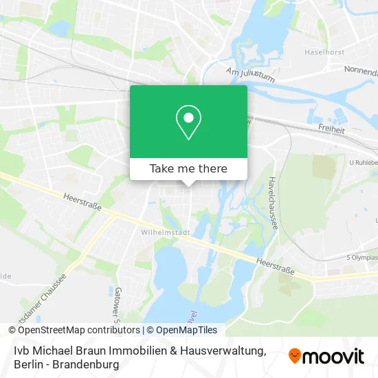 Карта Ivb Michael Braun Immobilien & Hausverwaltung
