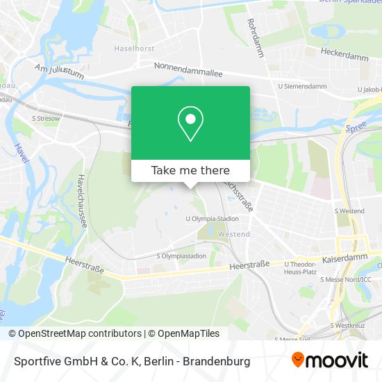 Карта Sportfive GmbH & Co. K