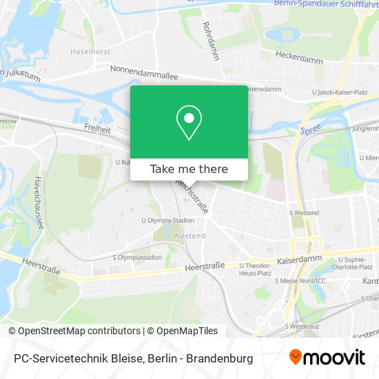 PC-Servicetechnik Bleise map