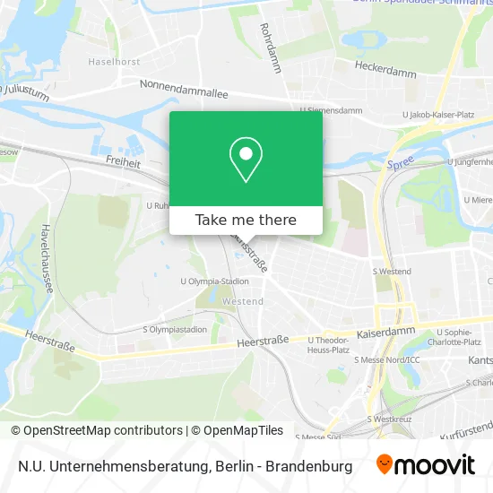 Карта N.U. Unternehmensberatung