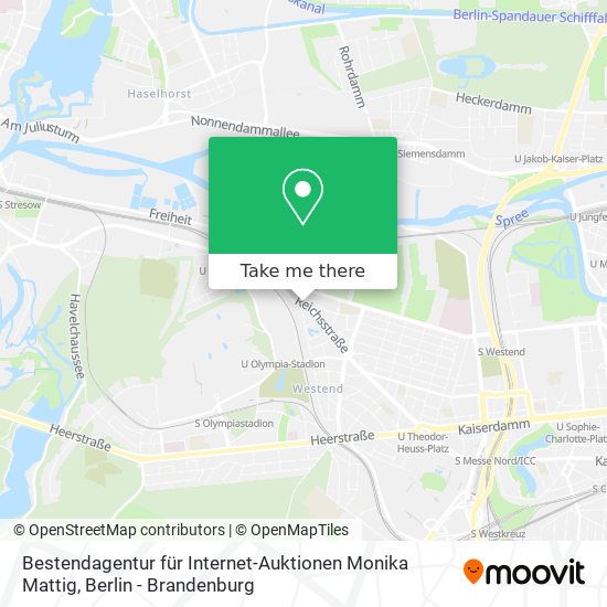 Карта Bestendagentur für Internet-Auktionen Monika Mattig