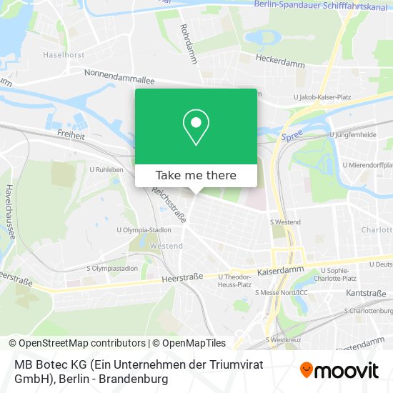 MB Botec KG (Ein Unternehmen der Triumvirat GmbH) map