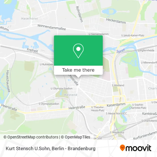 Карта Kurt Stensch U.Sohn